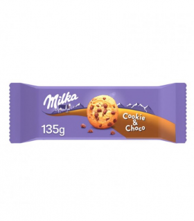 MILKA COOKIES CHOCO CARAMEL 135G