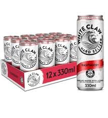 WHITE CLAW HARD SELTZER FRAMBUESA CAJA 12UD