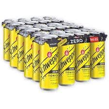 SCHWEPPES TONIC ZERO 330ML CAJA 24UD
