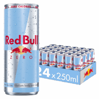 RED BULL ZERO 25CL CAJA 24UD