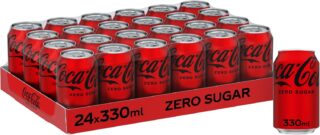 COCA-COLA ZERO 330ML Box 24 Units