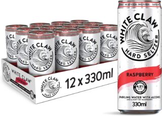 WHITE CLAW HARD SELTZER FRAMBUESA Box 12 Units