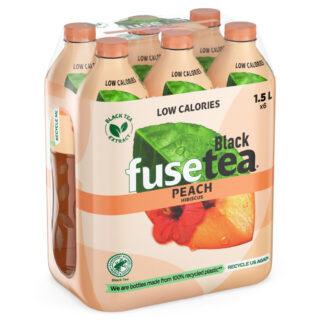 FUZE TEA PEACH 1,5L Box 6 Units